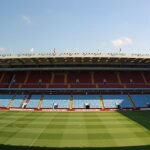 Panorama Stadion Villa Park, Birmingham, markas Aston Villa