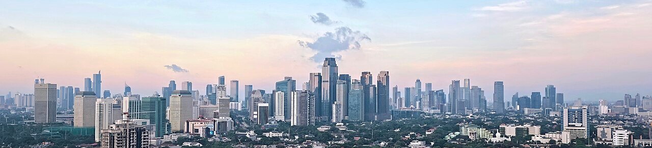 Kawasan pusat bisnis Jakarta, ilustrasi berita IHSG anjlok