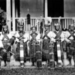 Foto arsip pengawal kehormatan di Minahasa, ilustrasi artikel sejarah Perang Tondano