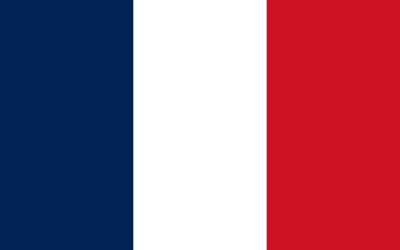 Ilustrasi bendera Prancis untuk berita hasil PSG vs Lyon