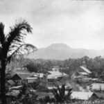 Foto arsip pemandangan Kota Tomohon dari ketinggian