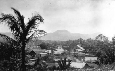 Foto arsip pemandangan Kota Tomohon dari ketinggian