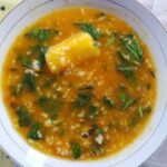 Semangkuk tinutuan atau bubur Manado