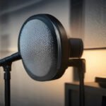 Foto ilustrasi: Perangkat perekaman audio studio untuk penyiaran konten siniar digital. (Foto: Ilustrasi Redaksi AI / Dok. LENSA-INDO.COM)
